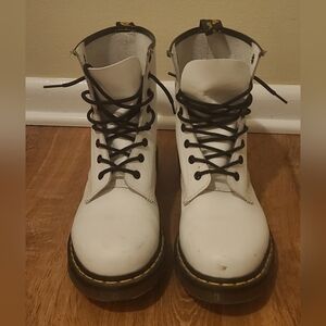 White Dr. Martens